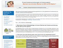 Tablet Screenshot of guenstige-versicherungen-online.de